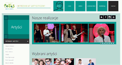 Desktop Screenshot of dobrekabarety.pl