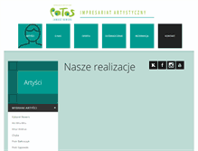 Tablet Screenshot of dobrekabarety.pl